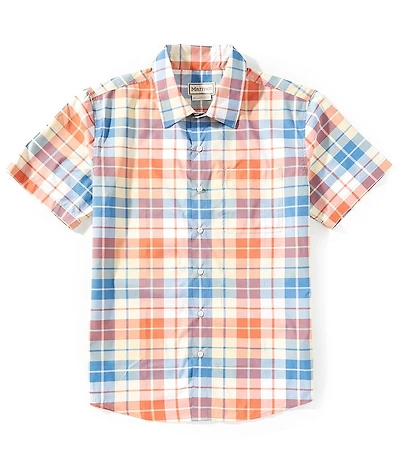 Marmot AirExchange SolarShield Novelty Plaid Short Sleeve Woven Shirt
