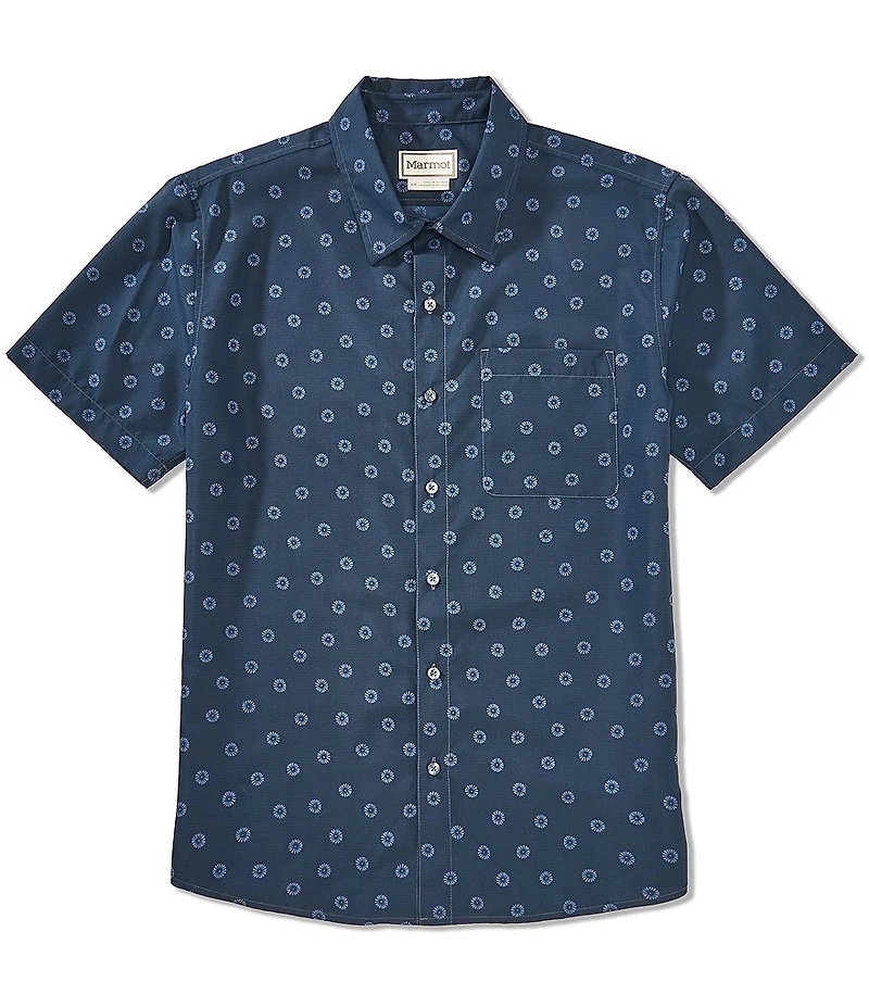 Marmot Air Exchange SolarShield Novelty Short Sleeve Woven Shirt