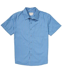 Marmot Air Exchange SolarShield Novelty Stripe Short Sleeve Woven Shirt