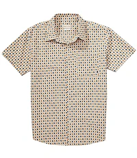 Marmot AirExchange Mini Print UPF 40 Short Sleeve Woven Shirt