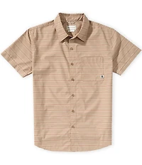 Marmot AirExchange Stripe UPF 40 Short Sleeve Woven Shirt