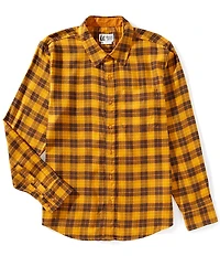 Marmot Plaid Lightweight Flannel Long Sleeve Woven Shirt