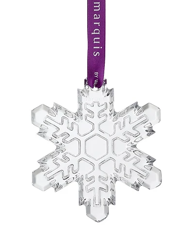 Marquis by Waterford Crystal Snowflake Ornament