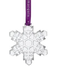 Marquis by Waterford Crystal Snowflake Ornament