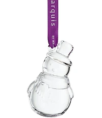 Marquis by Waterford Crystal Snowman Ornament
