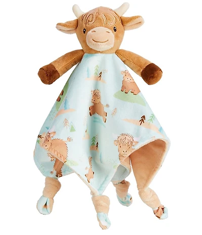 Mary Meyer Hetty Highland Cow Character Blanket