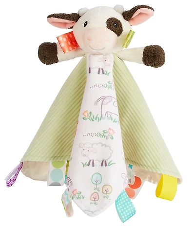Mary Meyer Taggies Buttercup Cow Character Blanket