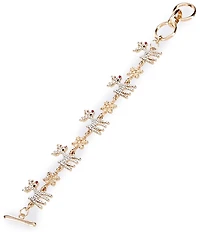 Merry & Bright Crystal Pave Christmas Reindeer Line Bracelet