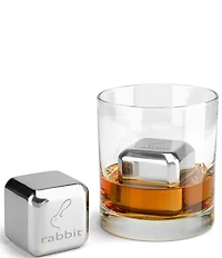 Metrokane Rabbit Jumbo Stainless Steel Chilling Stones