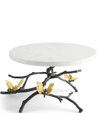 Michael Aram Butterfly Ginkgo Collection Cake Stand