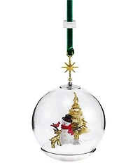 Michael Aram Snowman Snow Globe Ornament
