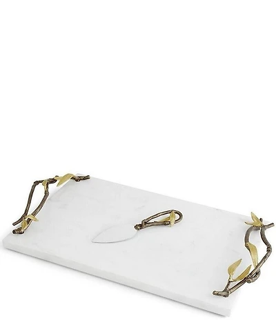 Michael Aram Zen Garden Cheese Board with Spreader