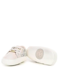MICHAEL Michael Kors Girls' Baby Izetta Logo Sneaker Crib Shoes (Infant)