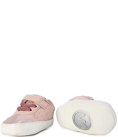 MICHAEL Michael Kors Girl's Scotty Sneaker Crib Shoes (Infant)