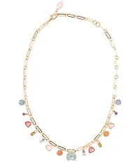 Mignonne Gavigan Bianca Multi Stone Collar Necklace