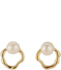 Mignonne Gavigan Camila Pearl Stud Earrings