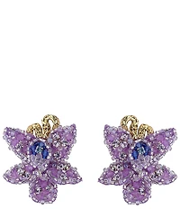 Mignonne Gavigan Manny Butterfly Beaded Novelty Drop Earrings