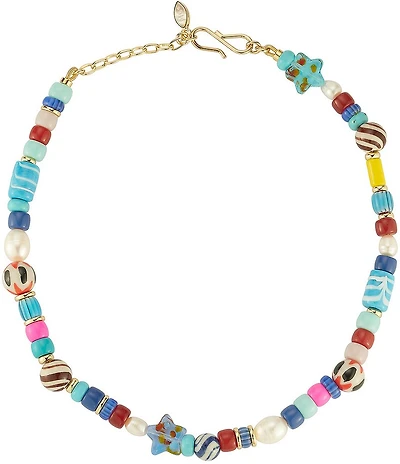 Mignonne Gavigan Nixie Resort Beaded Collar Necklace