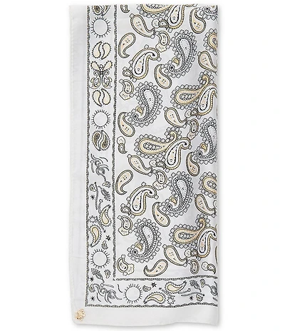 Lele Sadoughi Paisley Square Scarf