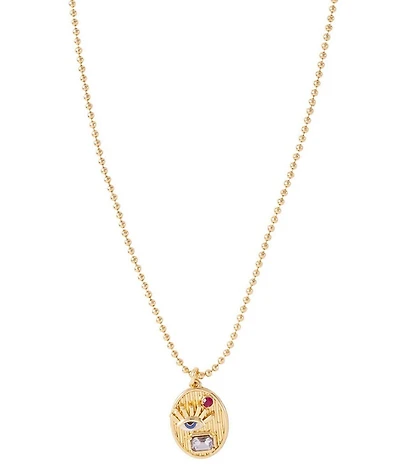 Mignonne Gavigan Regina Portrait Short Pendant Necklace