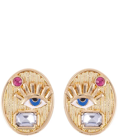 Mignonne Gavigan Regina Portrait Stud Earrings