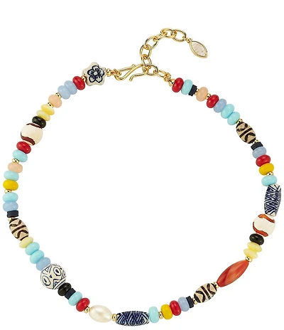 Mignonne Gavigan Ribeira Beaded Collar Necklace