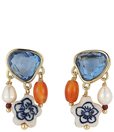 Mignonne Gavigan Ribeira Statement Drop Earrings