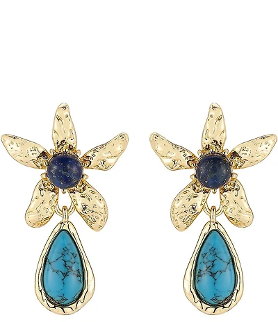 Mignonne Gavigan Stella Floral Resort Drop Earrings