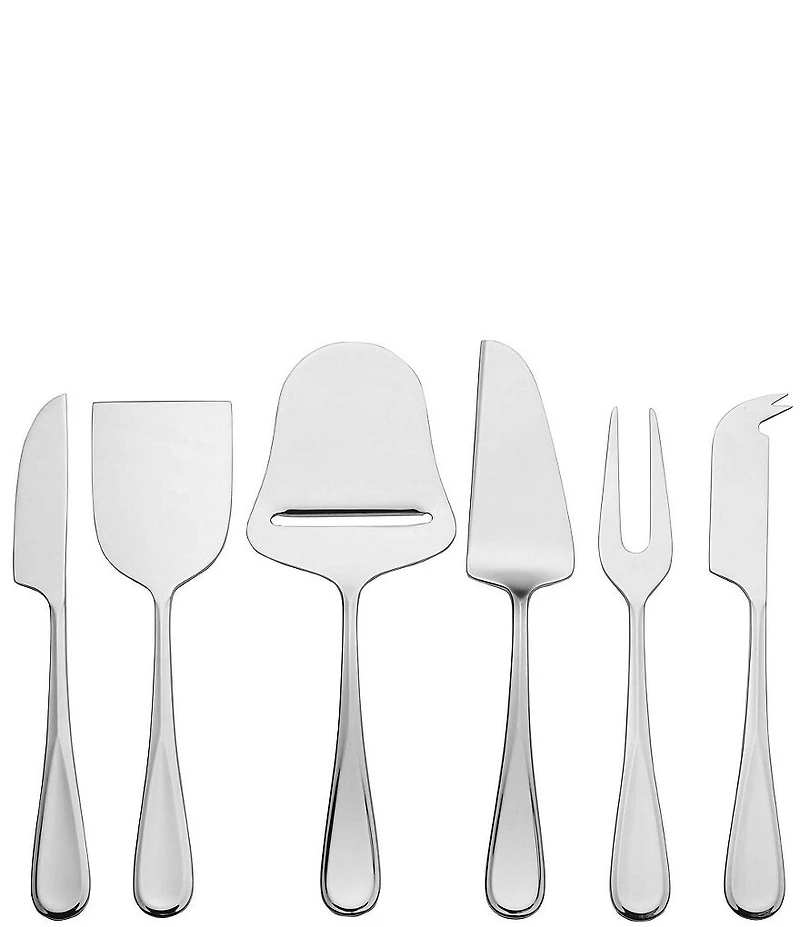 Mikasa Bravo 6-Piece Stainless Steel Cheese Tool Set