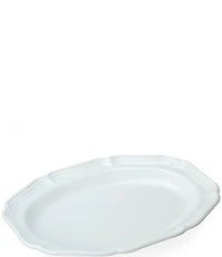 Mikasa French Countryside Rippled Baroque Stoneware Oval Platter
