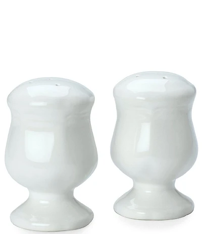 Mikasa French Countryside Rippled Baroque Stoneware Salt & Pepper Shaker Set