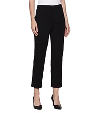 Ming Wang Knit Pull-On Ankle Pants