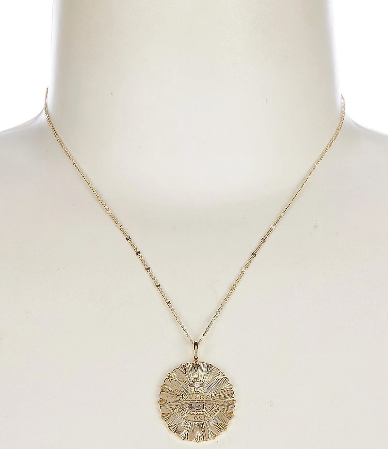 Miranda Frye Love Short Pendant Necklace