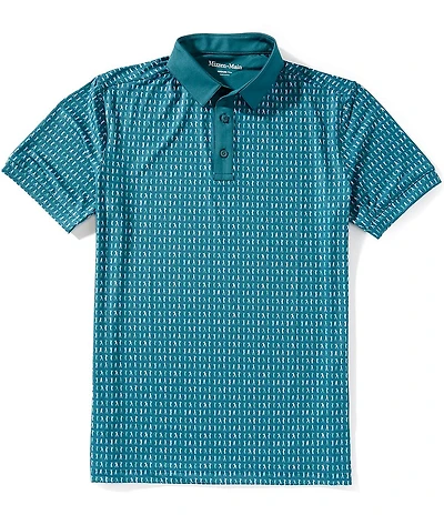 Mizzen+Main Byron Nelson Versa Performance Stretch Short Sleeve Polo Shirt