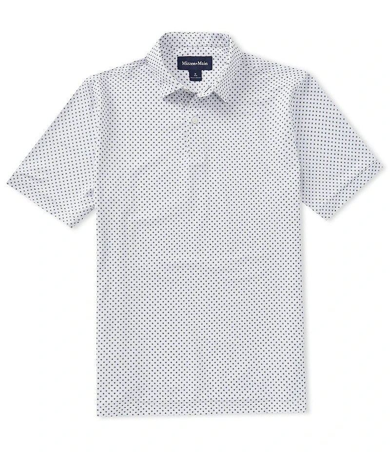 Mizzen+Main Halyard Tudor Star Short Sleeve Polo Shirt
