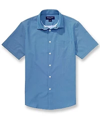 Mizzen+Main Leeward Circle Print Short Sleeve Woven Shirt