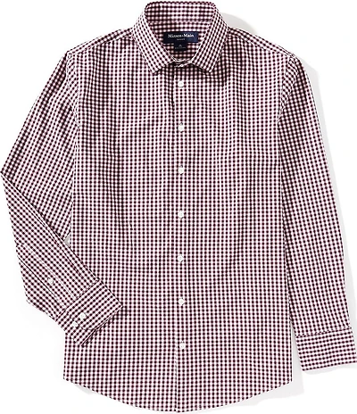 Mizzen+Main Leeward Long Sleeve Gingham Woven Dress Shirt