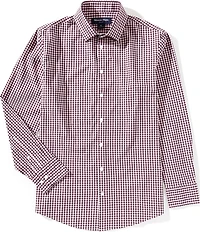 Mizzen+Main Leeward Long Sleeve Gingham Woven Dress Shirt