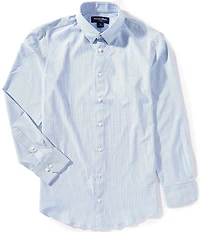 Mizzen+Main Leeward Plaid Long Sleeve Woven Dress Shirt