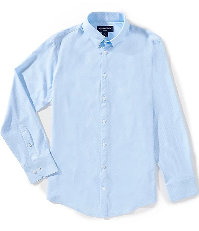 Mizzen+Main Leeward Plus Print Long Sleeve Woven Shirt
