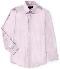 Mizzen+Main Leeward Pressed Diamond Print Long Sleeve Woven Shirt