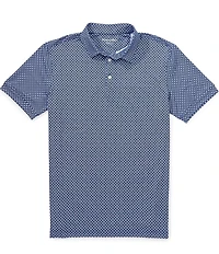 Mizzen+Main Performance Stretch Versa Diamond Short Sleeve Polo Shirt