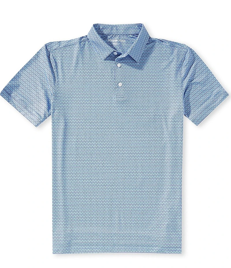 Mizzen+Main Versa Club Crest Short Sleeve Polo Shirt