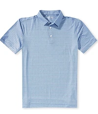 Mizzen+Main Versa Club Crest Short Sleeve Polo Shirt