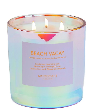 Moodcast Fragrance Co. Beach Vacay 3-wick Candle
