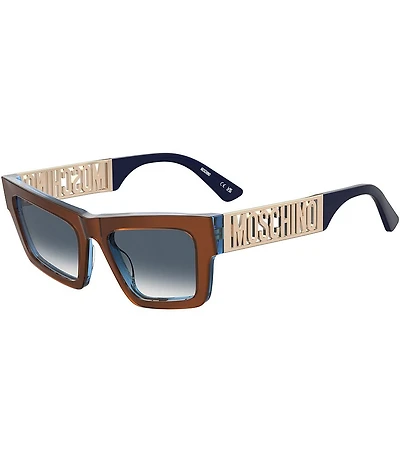 Moschino Women's MOS171 53mm Rectangle Sunglasses