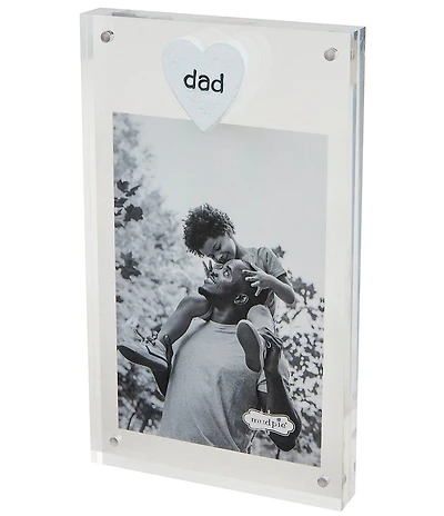 Mud Pie Acrylic Dad Plaque Frame