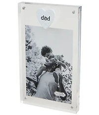 Mud Pie Acrylic Dad Plaque Frame