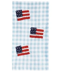 Mud Pie American Collection Flag Beaded Kitchen Towel