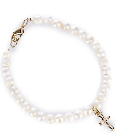 Mud Pie Baby Girls Cross Bracelet